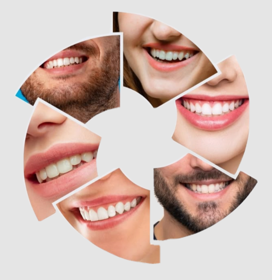 Patient smiling after treatment