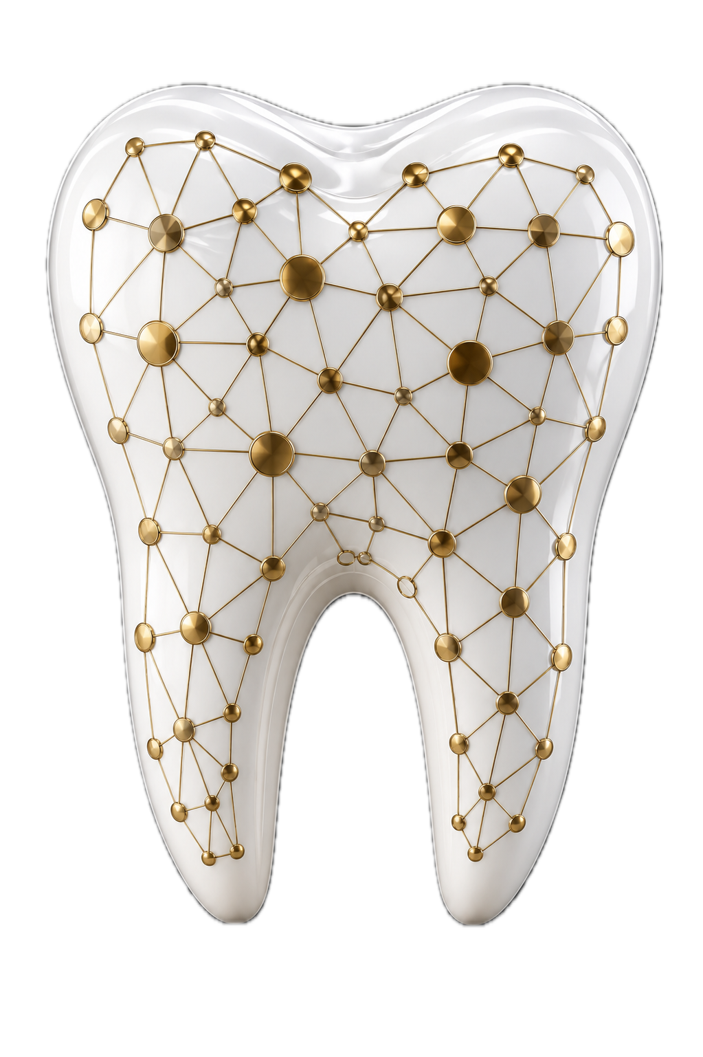 3D rendering of a healthy white tooth, symbolizing the dental care provided at Omkar Clinic